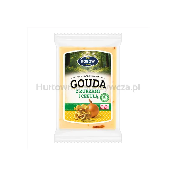 Ser Gouda Z Kurkami I Cebulą 250G Osm Kosów