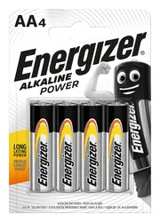 Energizer Bateria Alkaline Power, Aa, Lr6, 1,5V, 4Szt.