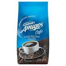 Amigos Kawa Mielona Grandes 225G (termin przydatności 30.09.2023)