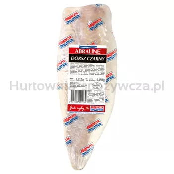 Abramczyk Dorsz Czarny Filety 8-16 Bez Skóry 10% glazury 4,5/5 Kg