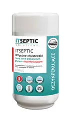 Chusteczki Czyszcząco-Dezynfekujące Itseptic, Mała Tuba, 100Szt.