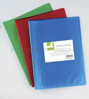 Q-Connect Teczka ofertowa, PP, A4, 380mikr., 20 koszulek, transparentna niebieska  - 2