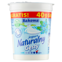 Jogurt Naturalny Gęsty 370G