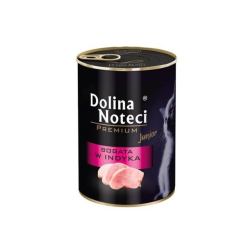 Dolina Noteci Premium Mokra karma Junior dla kota puszka indyk 400g