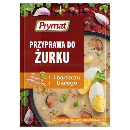 Przyprawa Do Zurku I Barszczu Bialego 25G Prymat