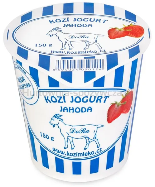Jogurt kozi truskawkowy 150 g