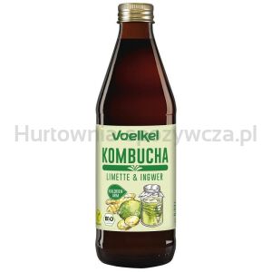 Kombucha limonka-imbir BIO 330 ml