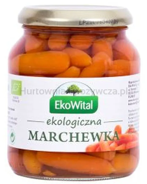 Ekowital Marchewka w zalewie BIO 340 g / 215 g