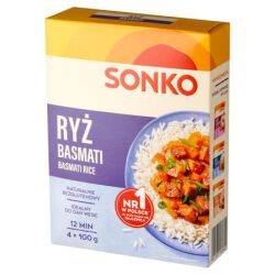 Sonko Ryż Basmati 4X100 G.