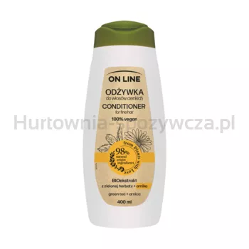 ON LINE From Plants With Love Odżywka ARNIKA &amp ZIELONA HERBATA 400 ml