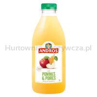 Andros Sok z jabłek i gruszek pasteryzowany 1L