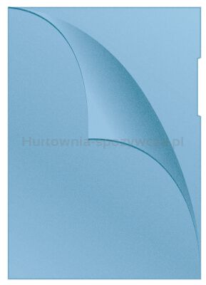 Q-Connect Obwoluta typu L, PP, A4, groszkowa, 120mikr., 100szt., niebieska 
