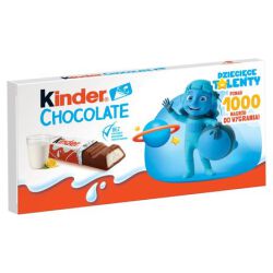 Kinder Chocolate Batonik Z Czekolady, 8Szt, 100G