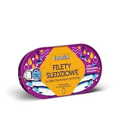 Evrafish Filety Śledziowe W Oleju 170G