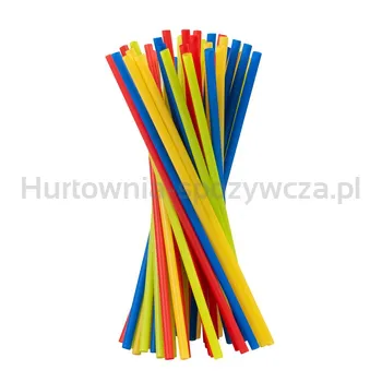 Rurki Wielokrotnego Użytku, Kolorowe 7/240 Mm, Opakowanie 250 Sztuk, Horeca Polska