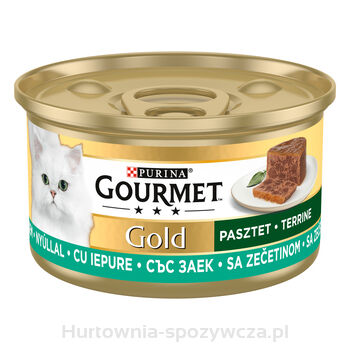 Gourmet Gold - Pasztet Z Kawałkami Królika 85G