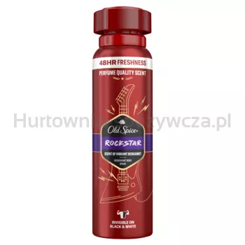 Old Spice Rockstar Dezodorant w sprayu dla mężczyzn 150ml, 48 h świeżości, bez aluminium
