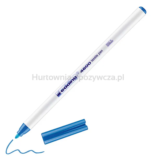 Pisak Tekstylny E-4600 Edding, 1 Mm, Jasnoniebieski