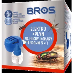 BROS - elektro + płyn 3w1 na muchy. komary i mrówki