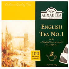 Ahmad Herbata English No.1 100 Torebek x2G Bez Zawieszki
