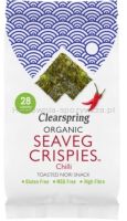 Chipsy z alg morskich o smaku chili Seaveg BEZGL. BIO 4 g
