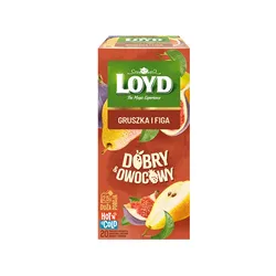 Loyd herbata o smaku gruszka i figa 20 x 2,5g
