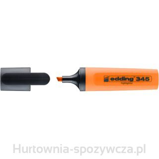 Zakreślacz E-345 Edding, 2-5Mm, Pomarańczowy