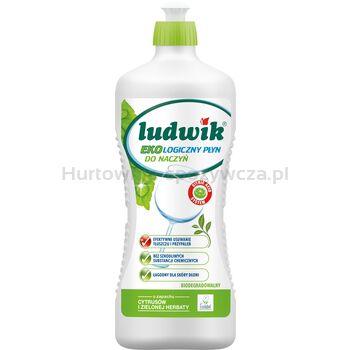Ludwik Płyn Do Mycia Naczyń Ekologiczny 900 Ml