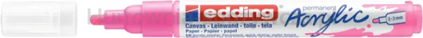 Marker akrylowy e-5100 EDDING, 2-3 mm, różowy neonowy