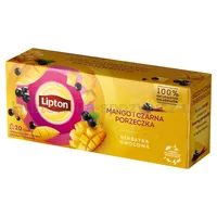 Herbata LIPTON owocowa, mango i czarna porzeczka, 20 torebek - 2