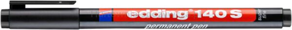 Edding Foliopis permanentny e-140 S czarny  - 2