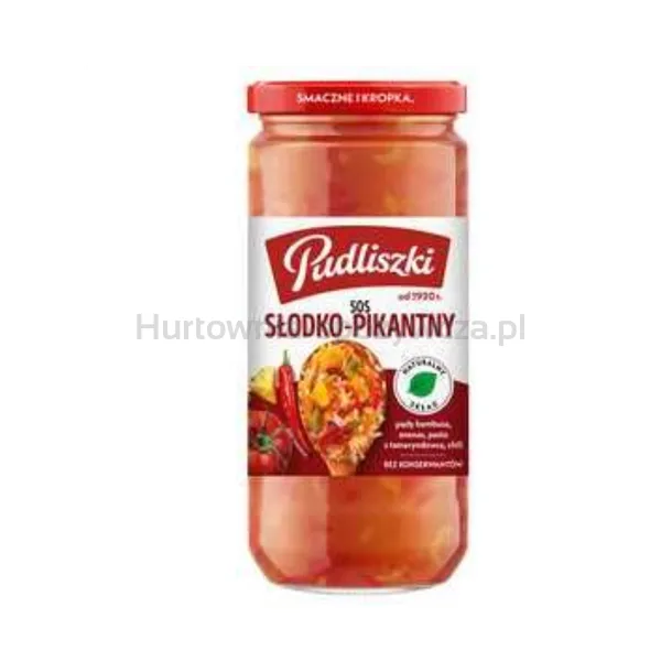 Pudliszki Sos słodko-pikantny 480g