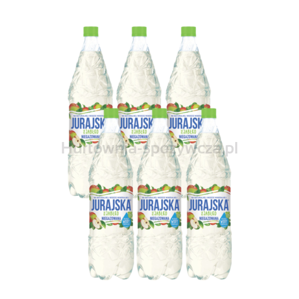 Jurajska Ze Smakiem Jabłka Niegazowana 20% Soku Butelka Pet 1,5L