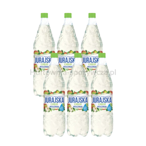 Jurajska Ze Smakiem Jabłka Niegazowana 20% Soku Butelka Pet 1,5L SK