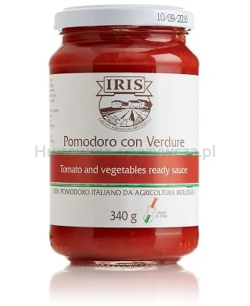 Sos pomidorowy z warzywami BIO 340 g
