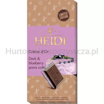 Heidi Creme d’or Blueberry Pana Cotta 100g