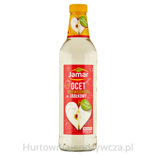 Ocet Fermentacyjny Jabłkowy 500Ml 6% Jamar