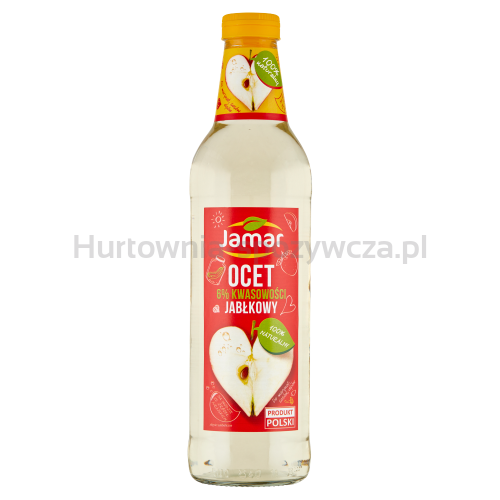 Jamar Ocet FerMentacyjny Jabłkowy 500Ml 6%