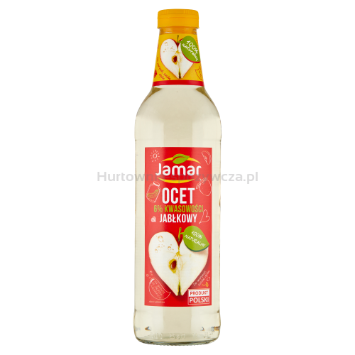 Jamar Ocet FerMentacyjny Jabłkowy 500Ml 6%