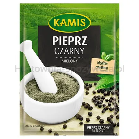Kamis Pieprz Czarny Mielony 16G
