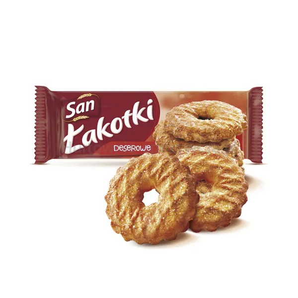 SAN Ciastka Łakotki 168 g, z cukrem
