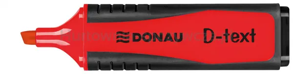 Donau Zakreślacz Fluorescencyjny D-Text, 1-5Mm (Linia), Czerwony 