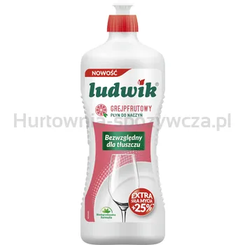 Ludwik Płyn Do Mycia Naczyń 900G Grejpfrutowy
