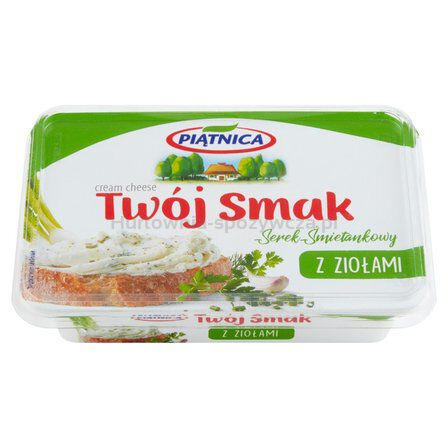 Serek Twój Smak Śmietankowy Z Ziołami 135 G Piątnica