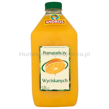 Andros Sok Z Pomarańczy Wyciskanych 1,5L