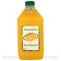 Andros Sok Z Pomarańczy Wyciskanych 1,5L