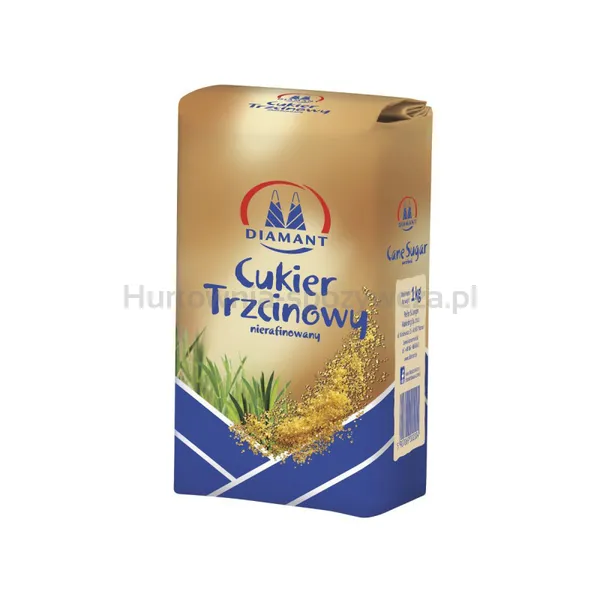 Cukier trzcinowy DIAMANT, 1 kg