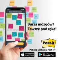 Post-It Karteczki samoprzylepne BEACHSIDE, 76x76mm, 6x100 kart.  - 7