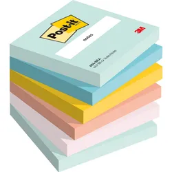Post-It Karteczki Samoprzylepne Beachside, 76X76Mm, 6X100 Kart. 