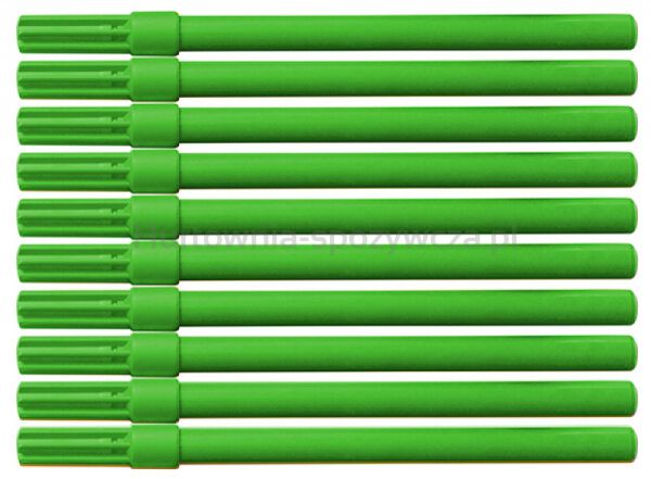 Office Products Flamaster biurowy  10szt., zielony 